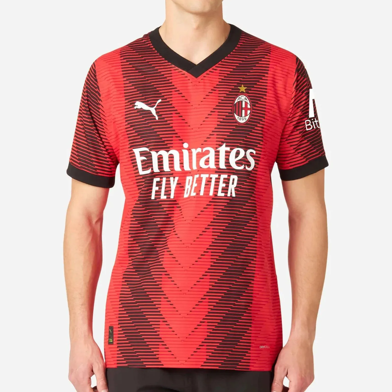 AC Milan 2023/24 Men's Home Jersey Football Soccer by Puma