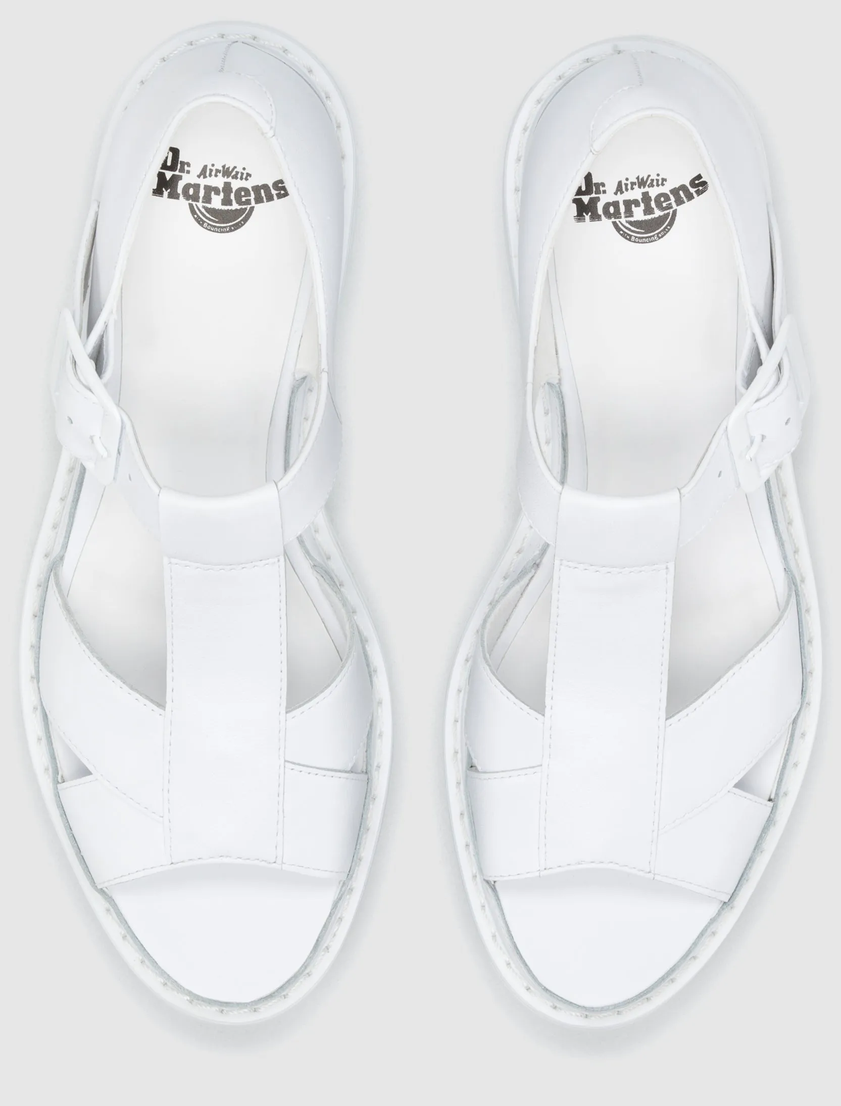 ADAYA WHITE SOFTY T PLATFORM SANDAL