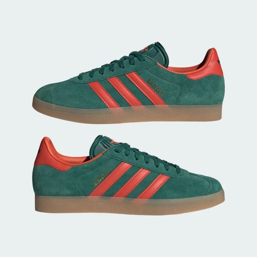 Adidas sneakers GAZELLE Green/Red