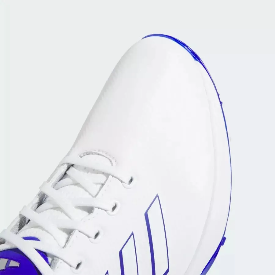 Adidas ZG23 Golf Shoes - White/Blue