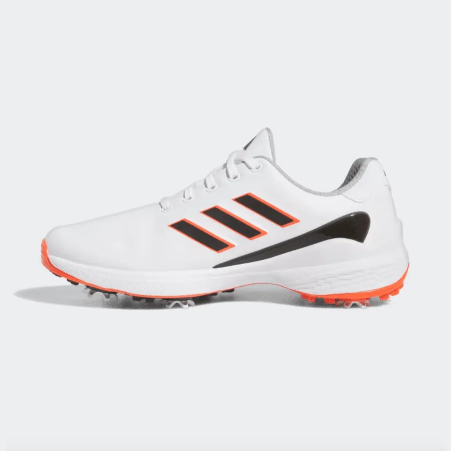 Adidas ZG23 Golf Shoes - White/Orange