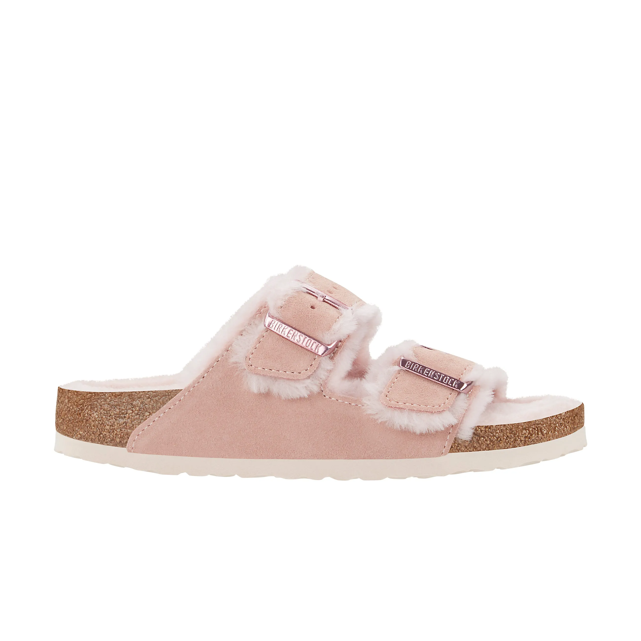 Arizona Light Rose Suede Leather/Shearling