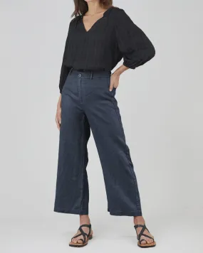 Barossa Linen Pant (Navy)