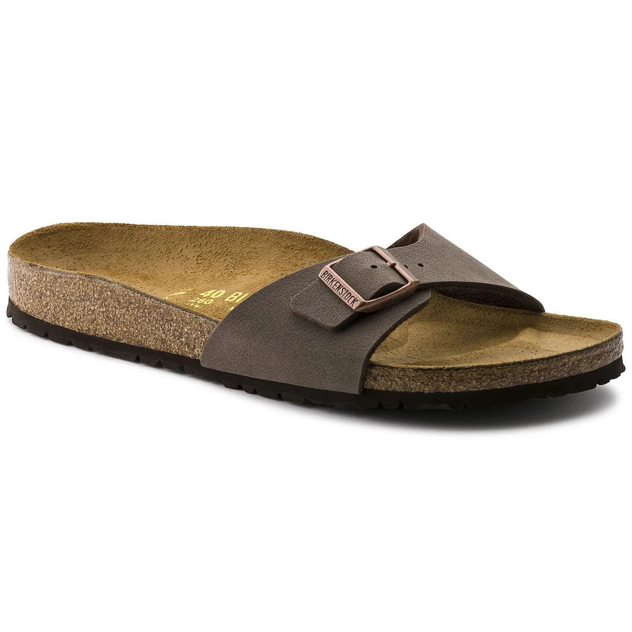 Birkenstock Classic, Madrid, Regular Fit, Birko-Flor Nubuck, Mocca