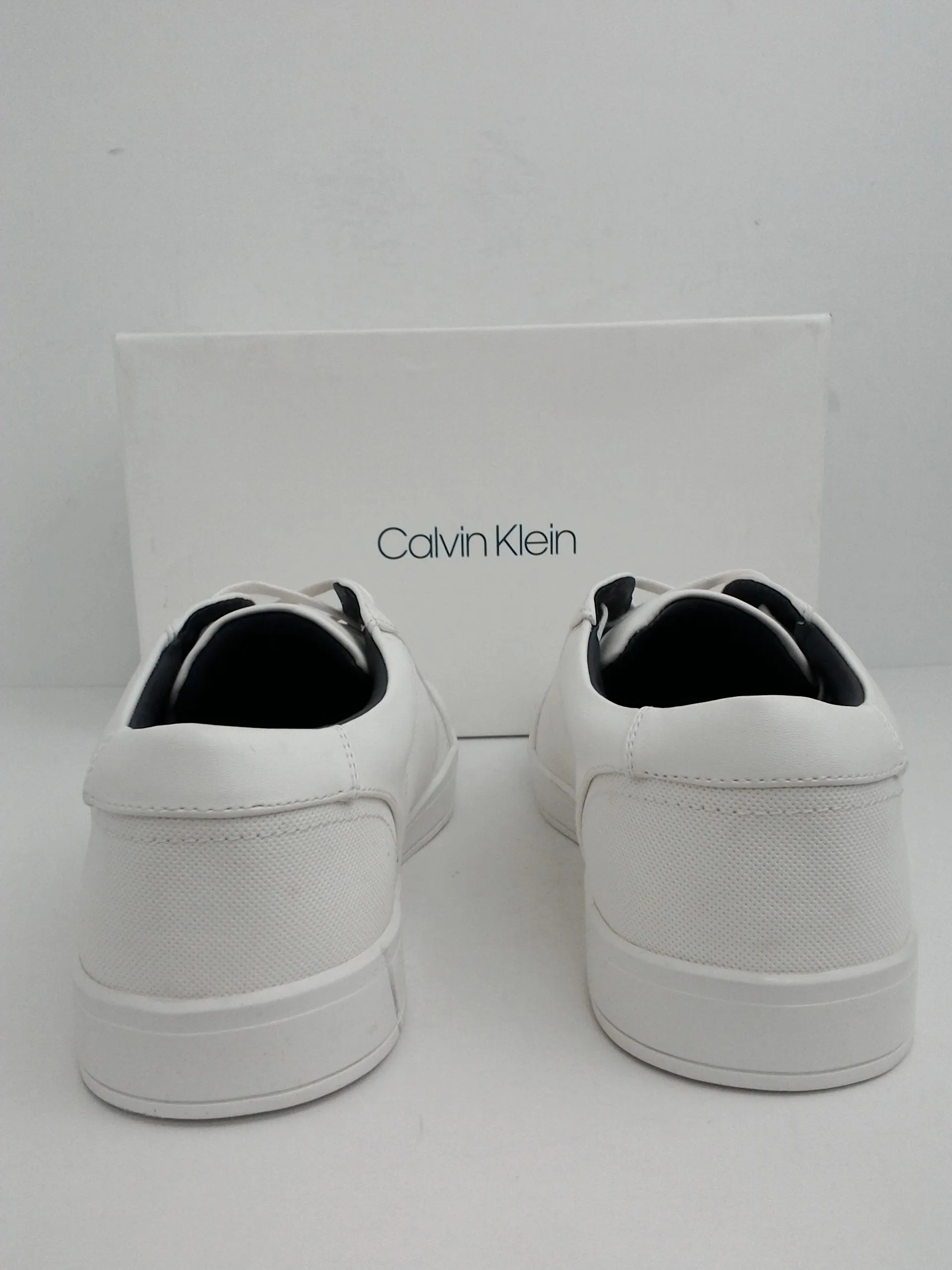 Calvin Klein Men's Bowyer Brushed Smooth/Diamond, Sneakers Size 8.5 M