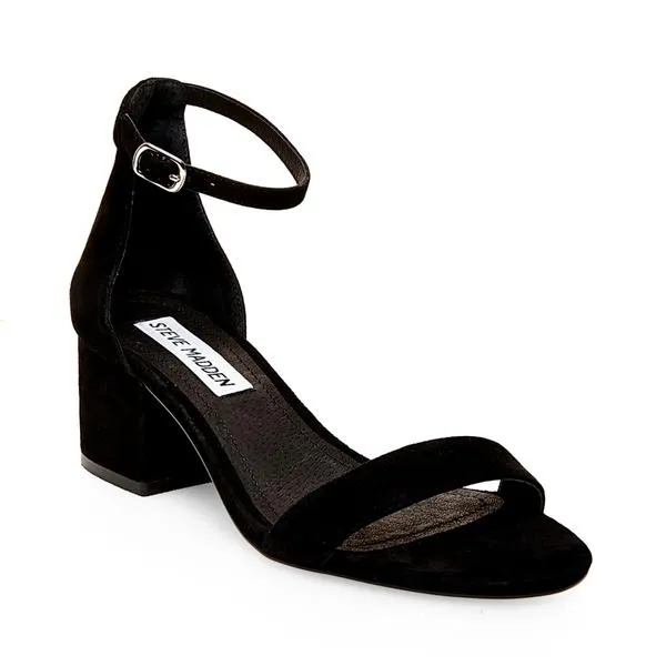 Irenee Black Suede by Steve Madden