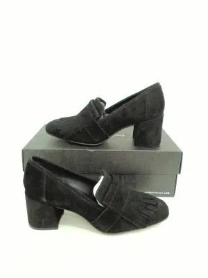 Kenneth Cole Women's Macey Black Suede Heel Size 7.5 M