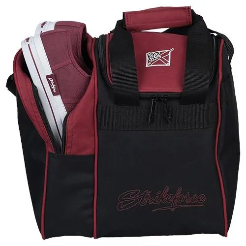 KR Rook Single Tote Merlot Bowling Bag