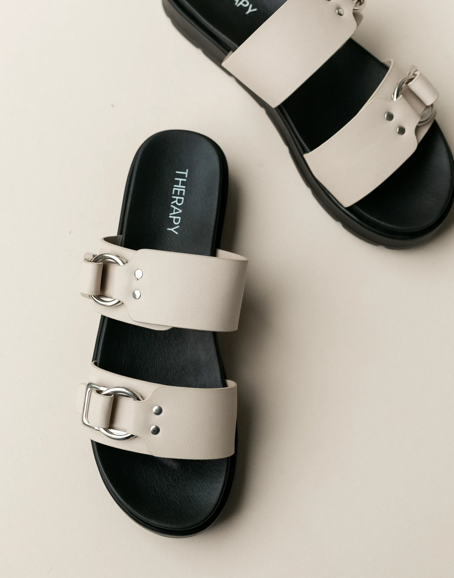 Litmus Sandals (Bone) - By Therapy