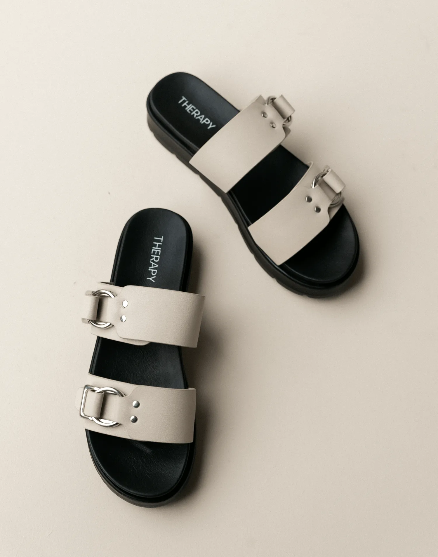 Litmus Sandals (Bone) - By Therapy