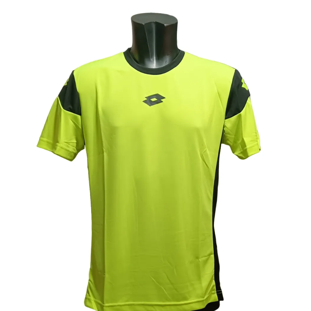 Lotto Star Evo R9692 men's football-soccer sports uniform, fluorescent yellow-black