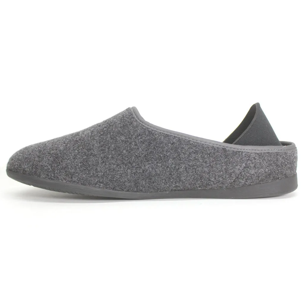 Mahabis Classic MC-F-44-DG-SB-A5 Unisex Slippers Larvik Dark Grey - UK 9.5