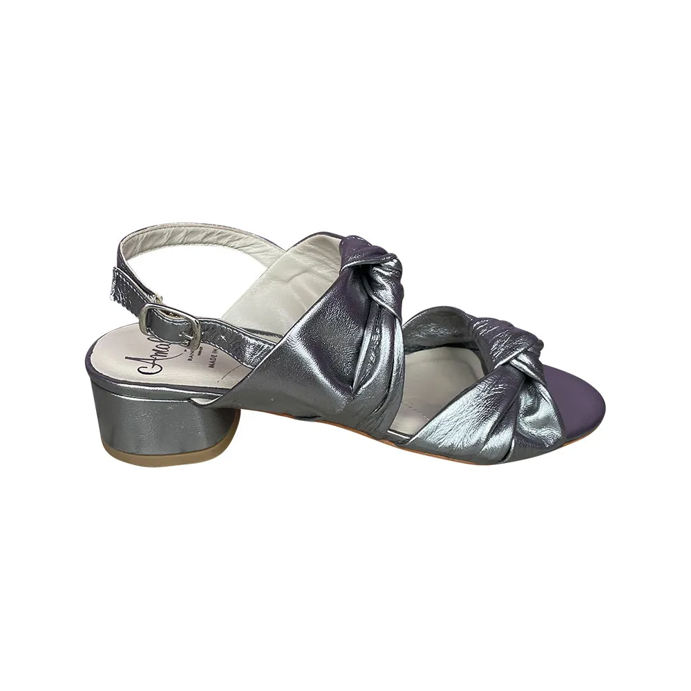 Melany-Metallic Silver