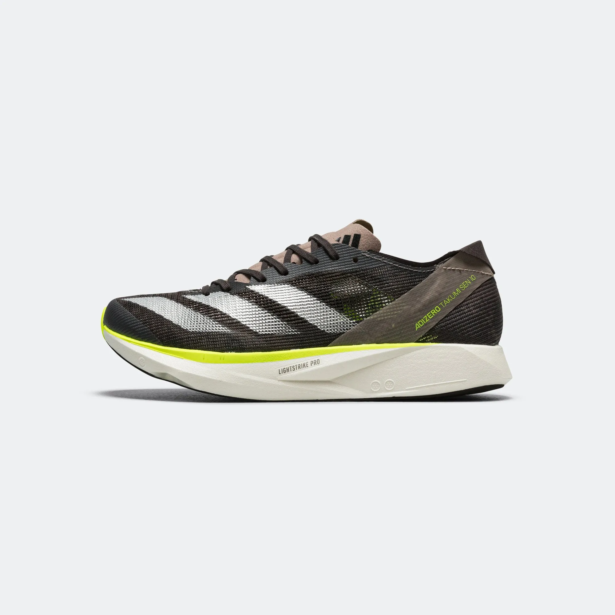 Mens adizero Takumi Sen 10 - Charcoal/Silver Metallic