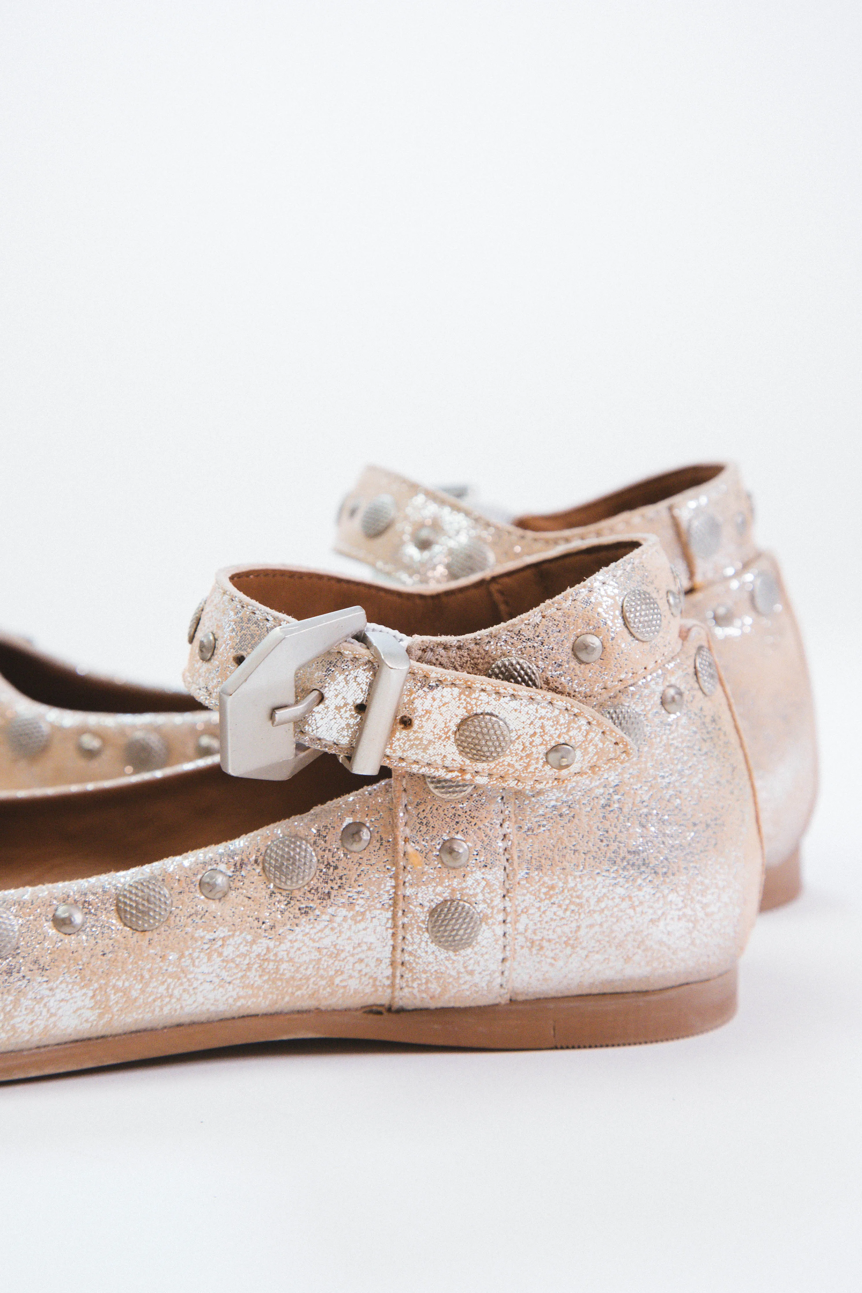 Mystic Mary Jane Flat, Champagne | Free People