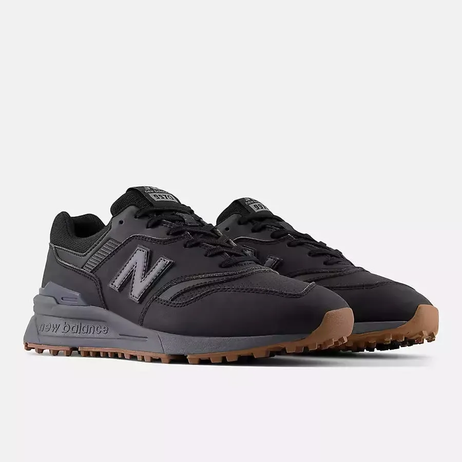 New Balance 997 Men's Spikeless Golf Shoes - Black