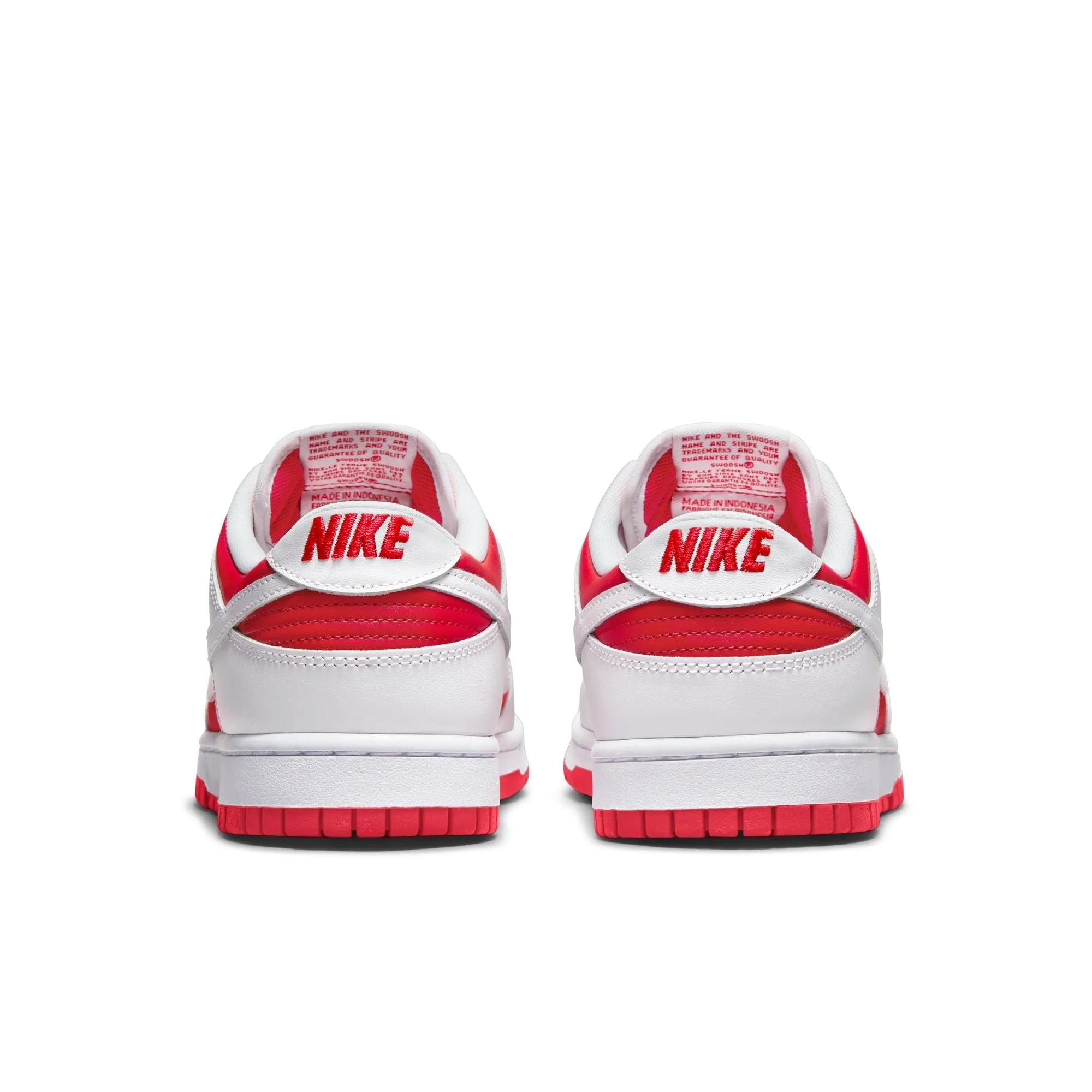 NIKE DUNK LOW RETRO - UNIVERSITY RED/WHITE-TOTAL ORANGE