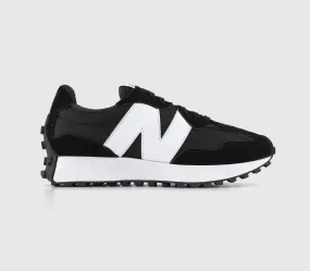 Odd Sizes - New Balance 327 Black Black White - UK Sizes  Right 5/ Left 6