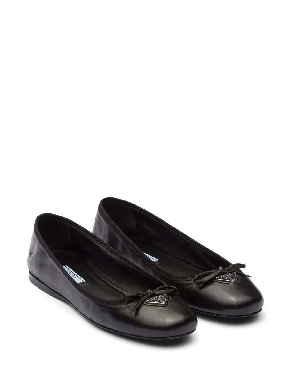 Prada Logo Ballet Flat