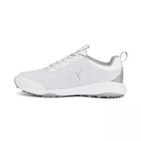 Puma Fusion Pro Men's Spikeless Golf Shoes - White