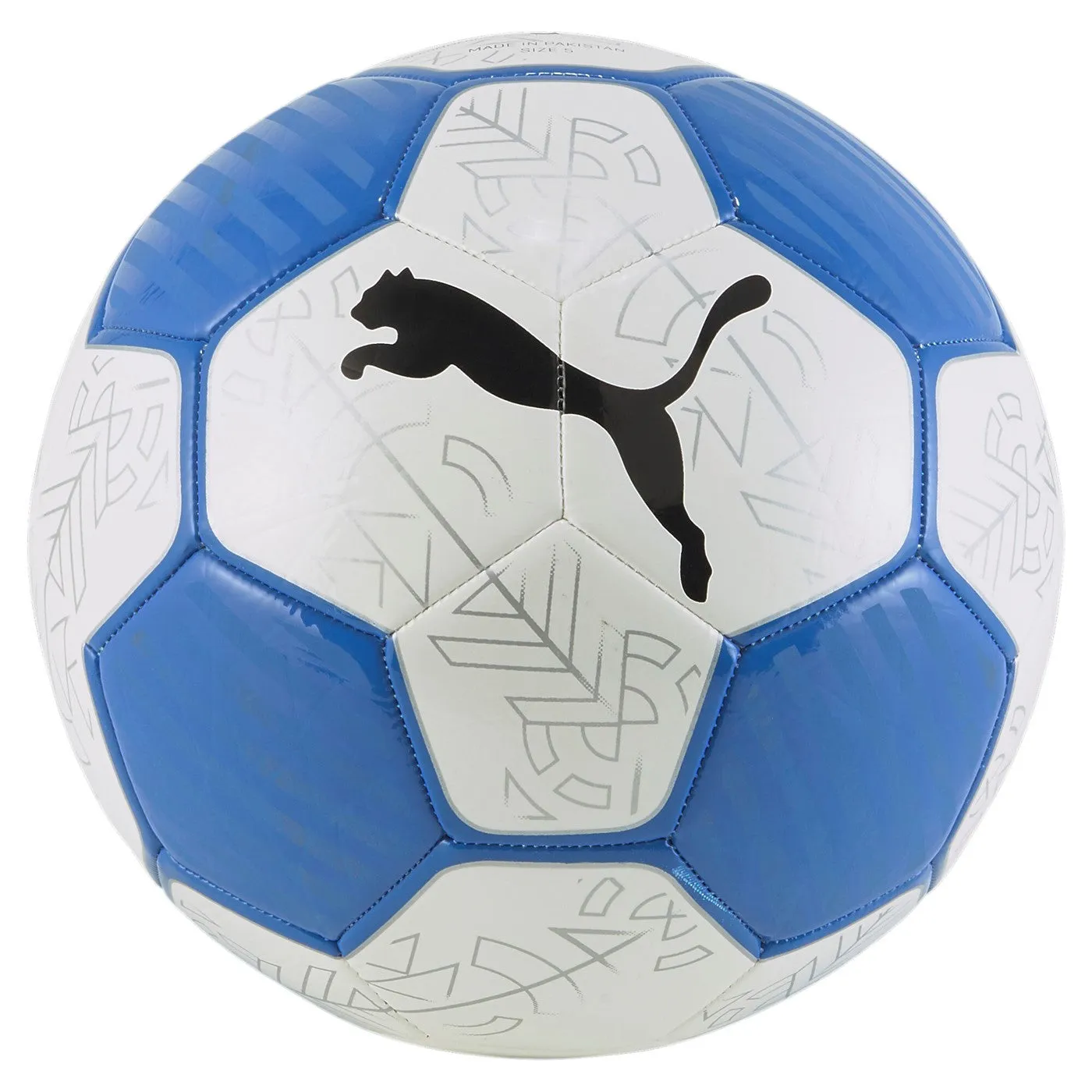 Puma soccer ball Prestige 083992 03 white-team royal-black Size 5