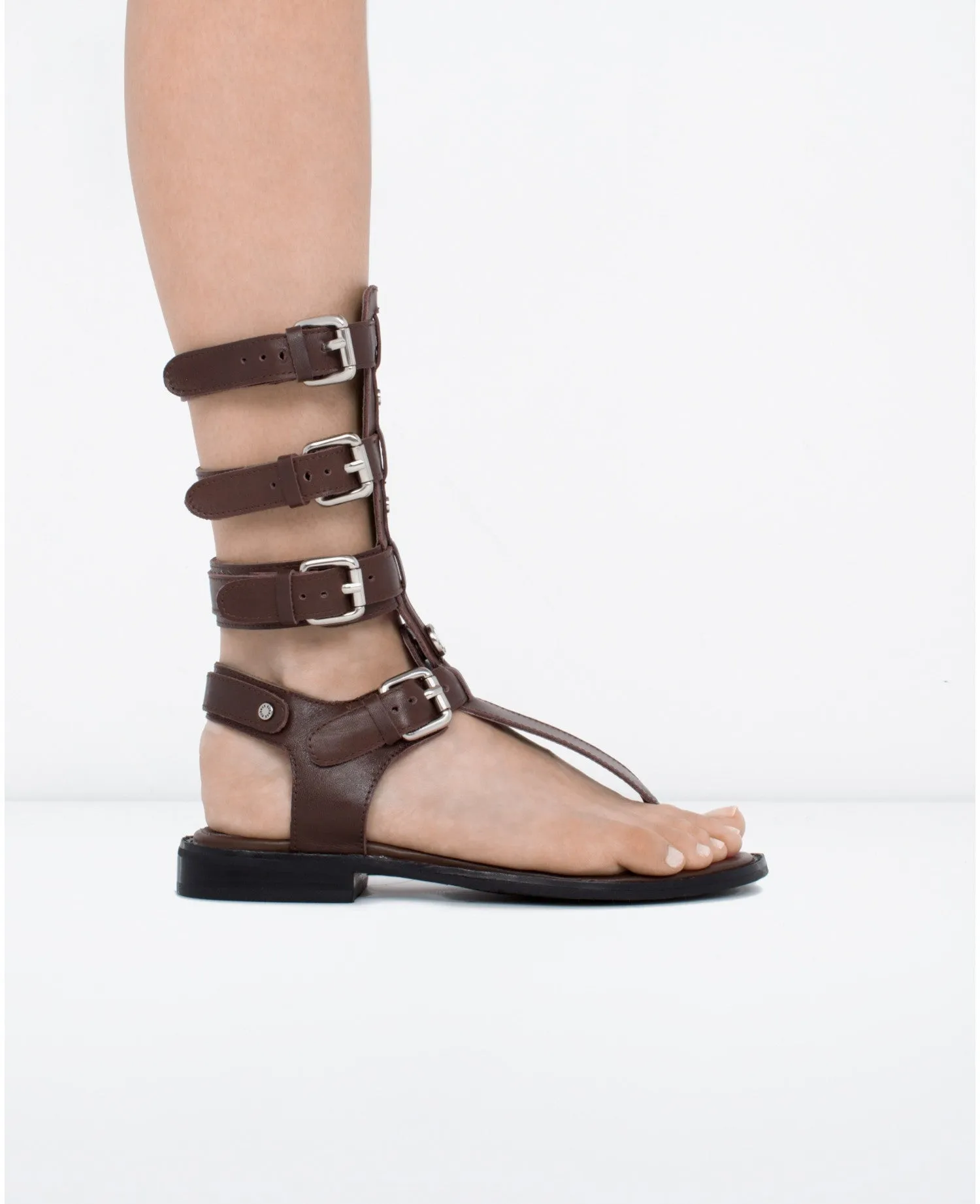 Renews Leather Gladiator Sandal