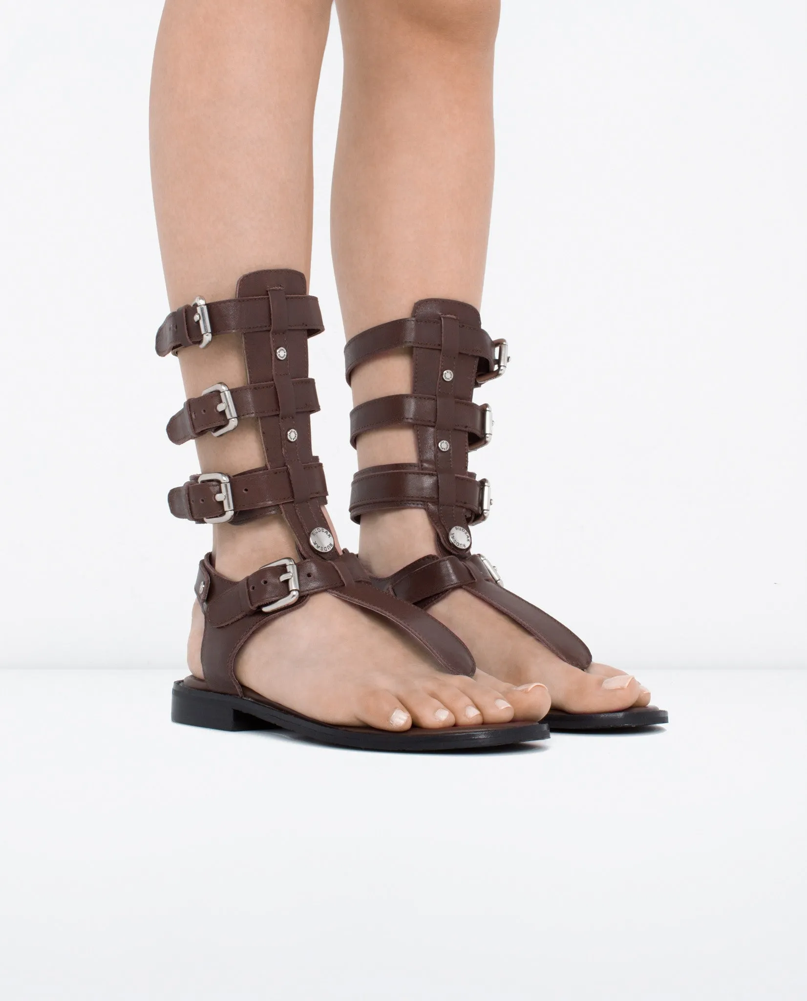 Renews Leather Gladiator Sandal