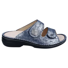 Sansibar Patterned Leather Women's Slip-On Sandals