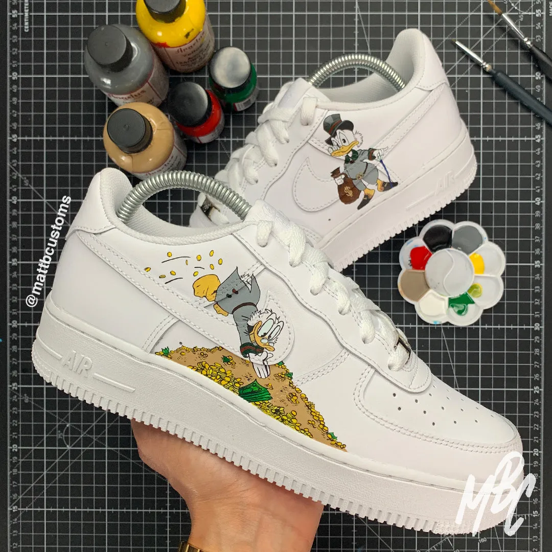 Scrooge the Baller - Air Force 1 Custom