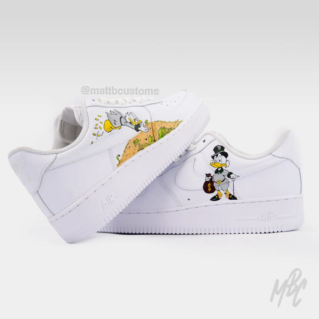 Scrooge the Baller - Air Force 1 Custom