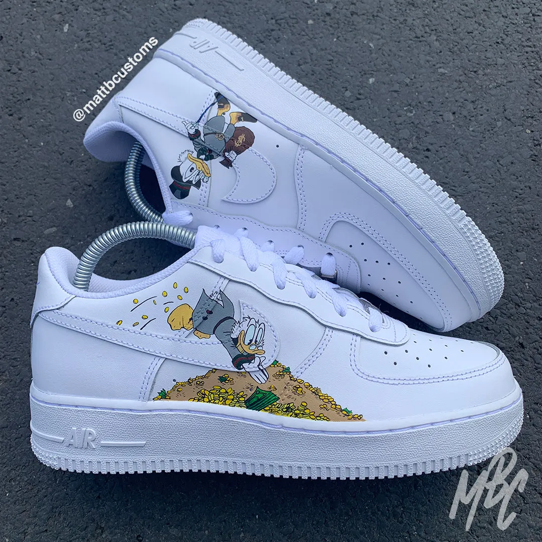 Scrooge the Baller - Air Force 1 Custom