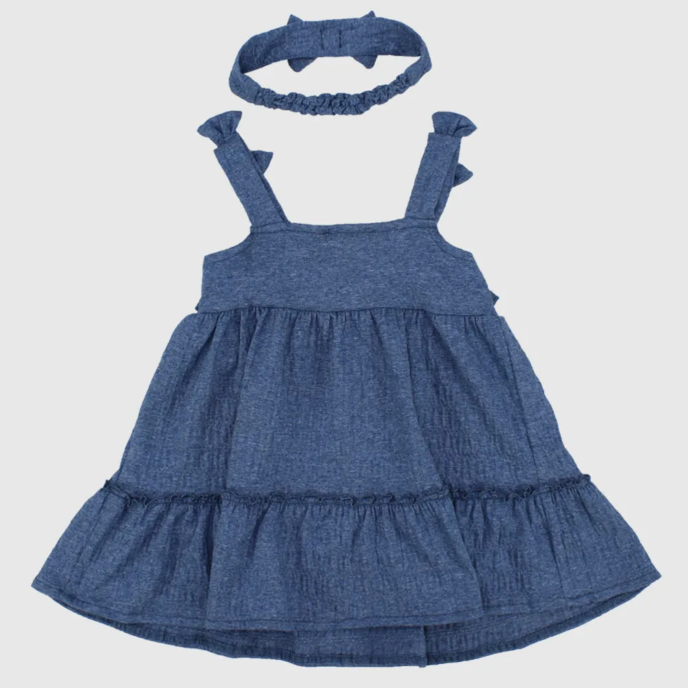 Sleeveless Ruffled Dress