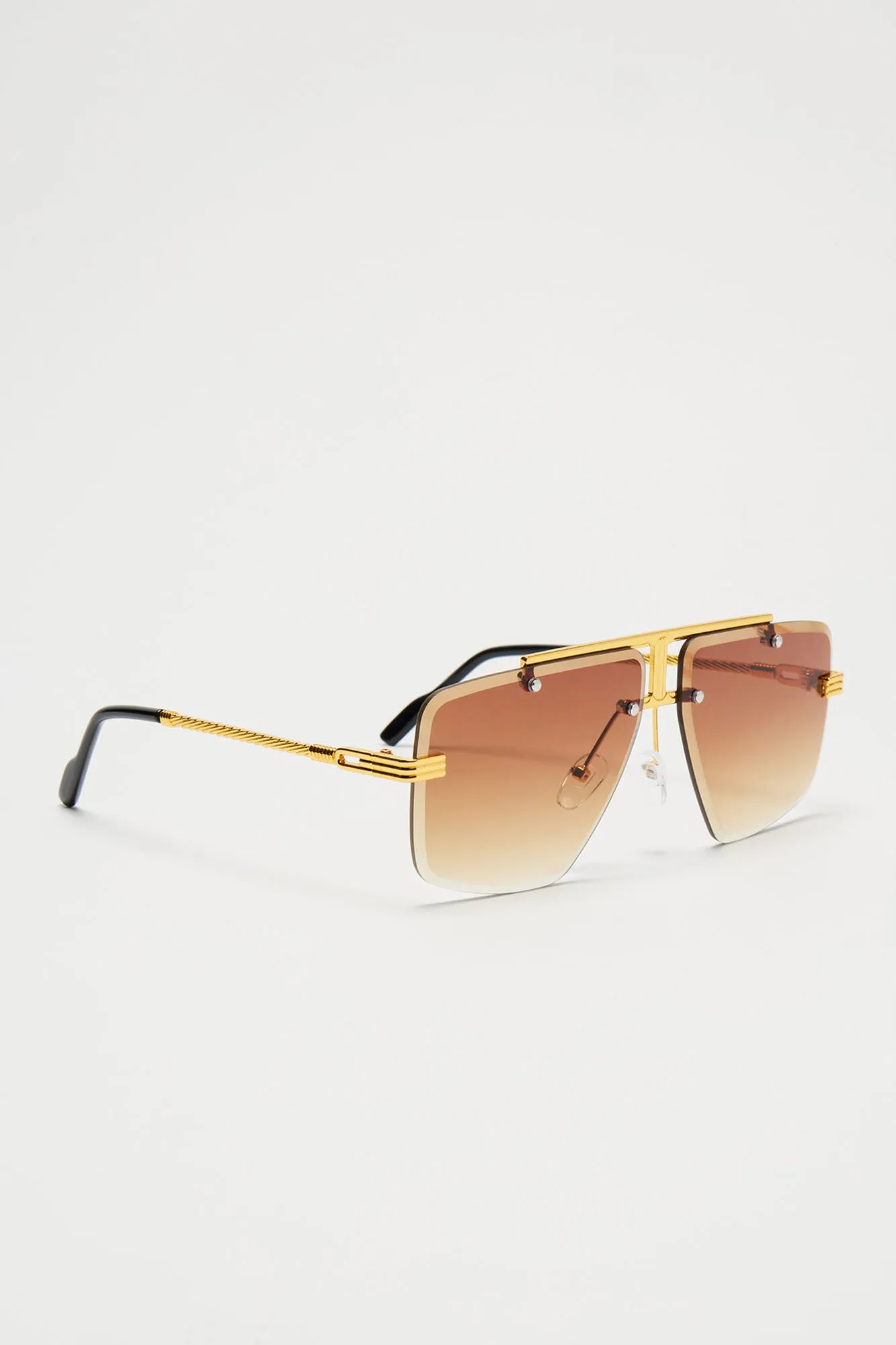 Sunset Flyer Sunglasses - Gold/Brown