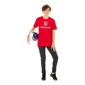 U.S. Co-Ed Power Soccer Red Tee