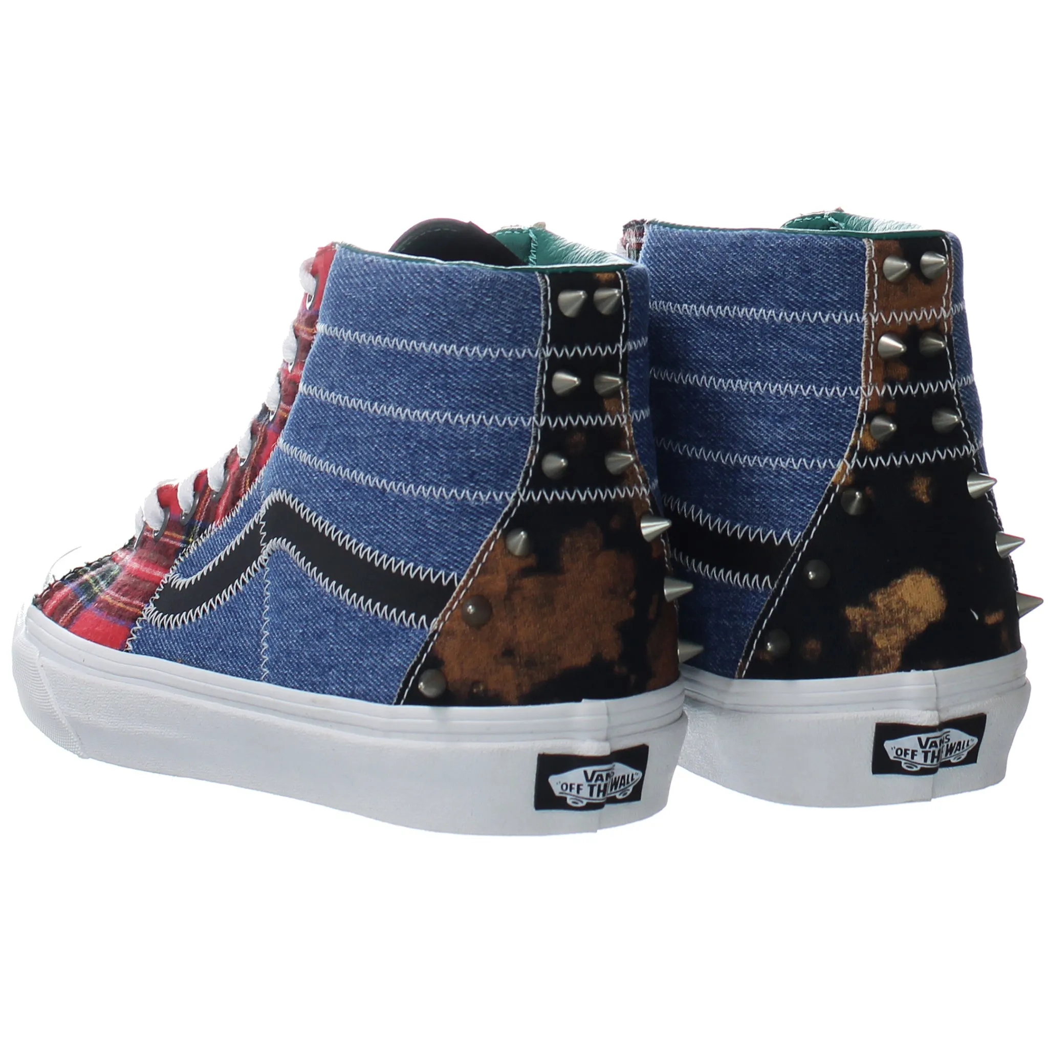 Vans Tartan Daze SK8-Hi Multicolor Womens Shoes