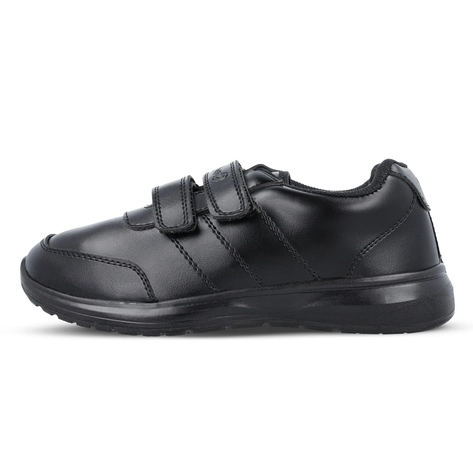 Walkaroo boys School Shoes - WV502 Black