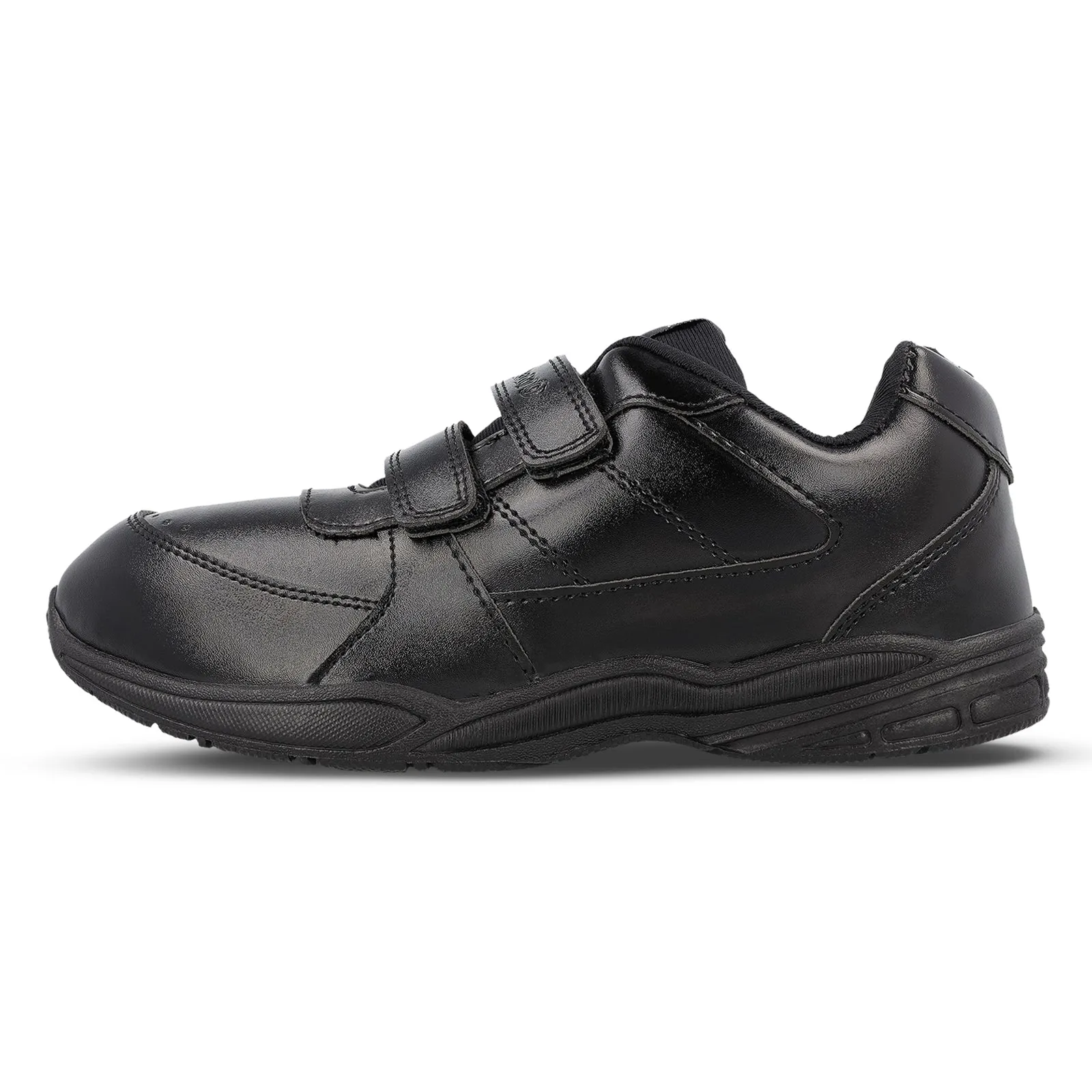 Walkaroo Kids School Shoes - 570 Black