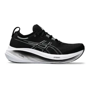 Women's Asics GEL-Nimbus 26, Black/Graphite Grey, 8.5 D Wide