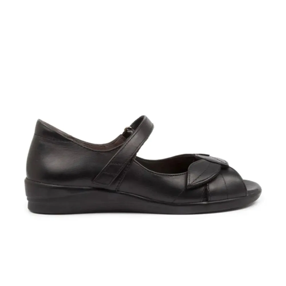 Ziera Women's Disco - Black Leather